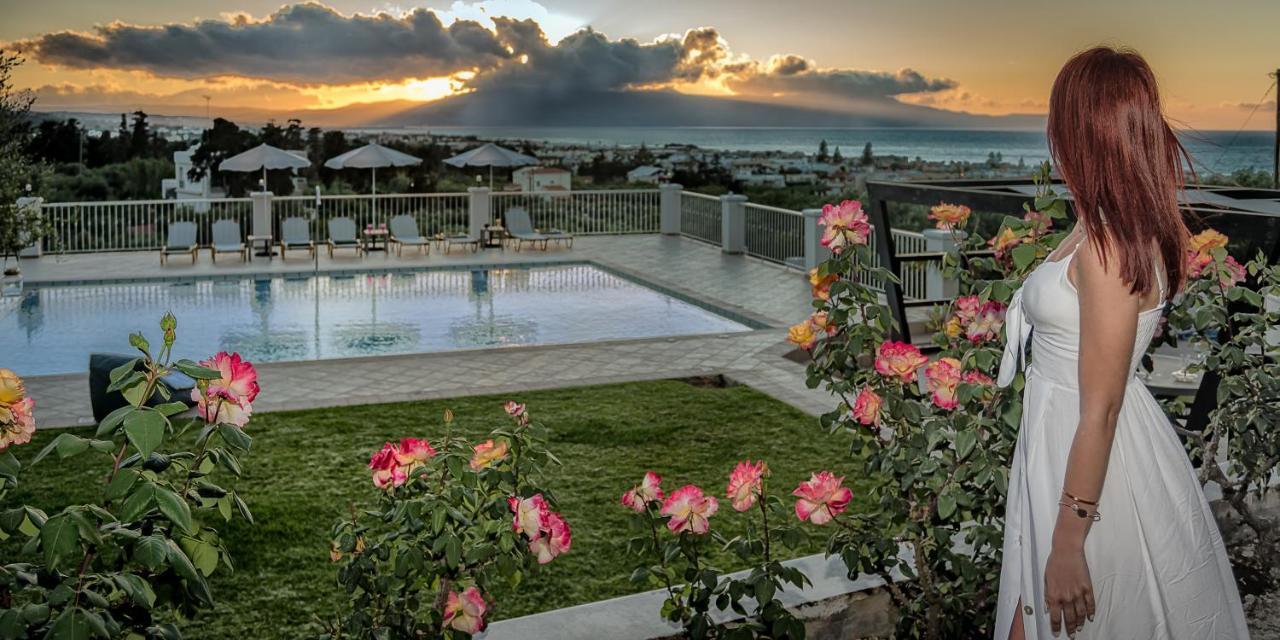 Cretan Blu Platanias Villa Platanés Eksteriør billede