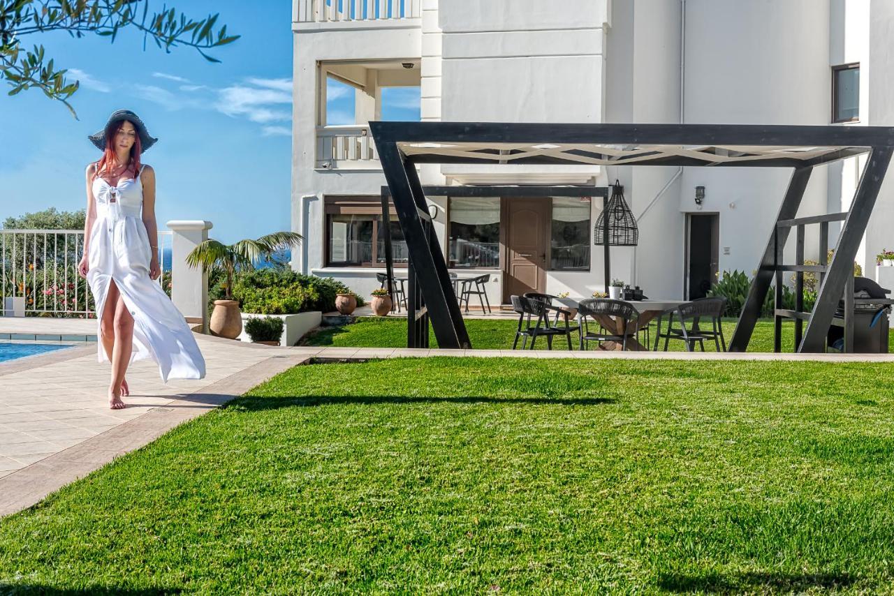 Cretan Blu Platanias Villa Platanés Eksteriør billede