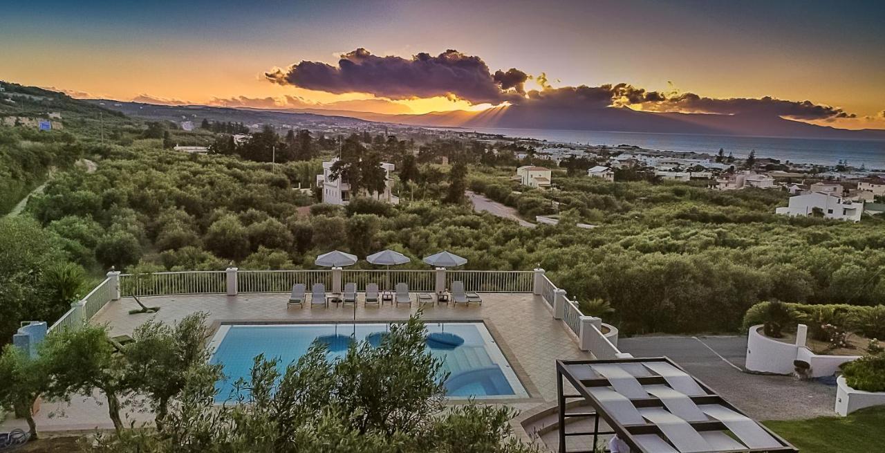 Cretan Blu Platanias Villa Platanés Eksteriør billede