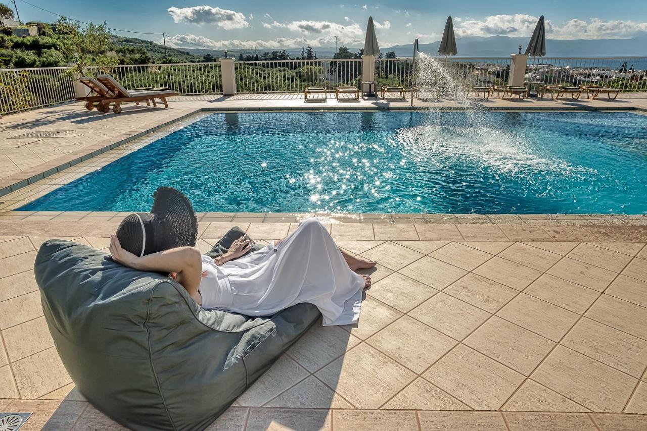 Cretan Blu Platanias Villa Platanés Eksteriør billede